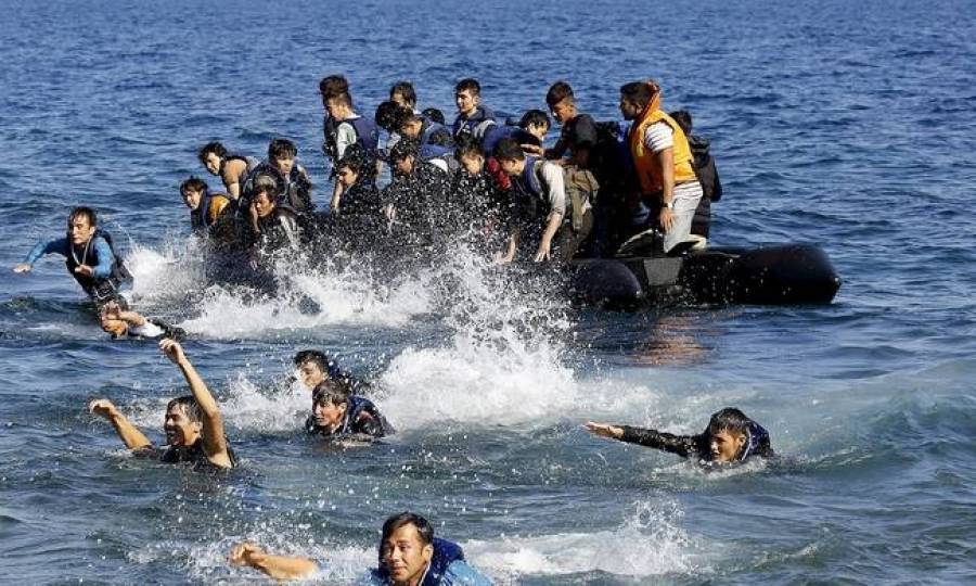 Διάσωση 41 προσφύγων στα ανοιχτά της Χίου