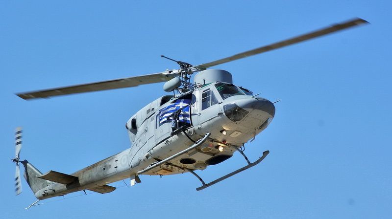 Σε εξέλιξη έρευνες για τον εντοπισμό του πληρώματος του ελικοπτέρου