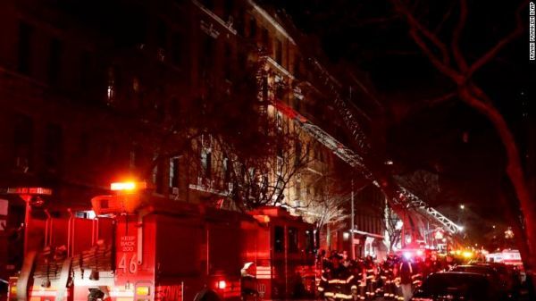 ΗΠΑ: Δώδεκα τραυματίες από πυρκαγιά στο Μπρονξ