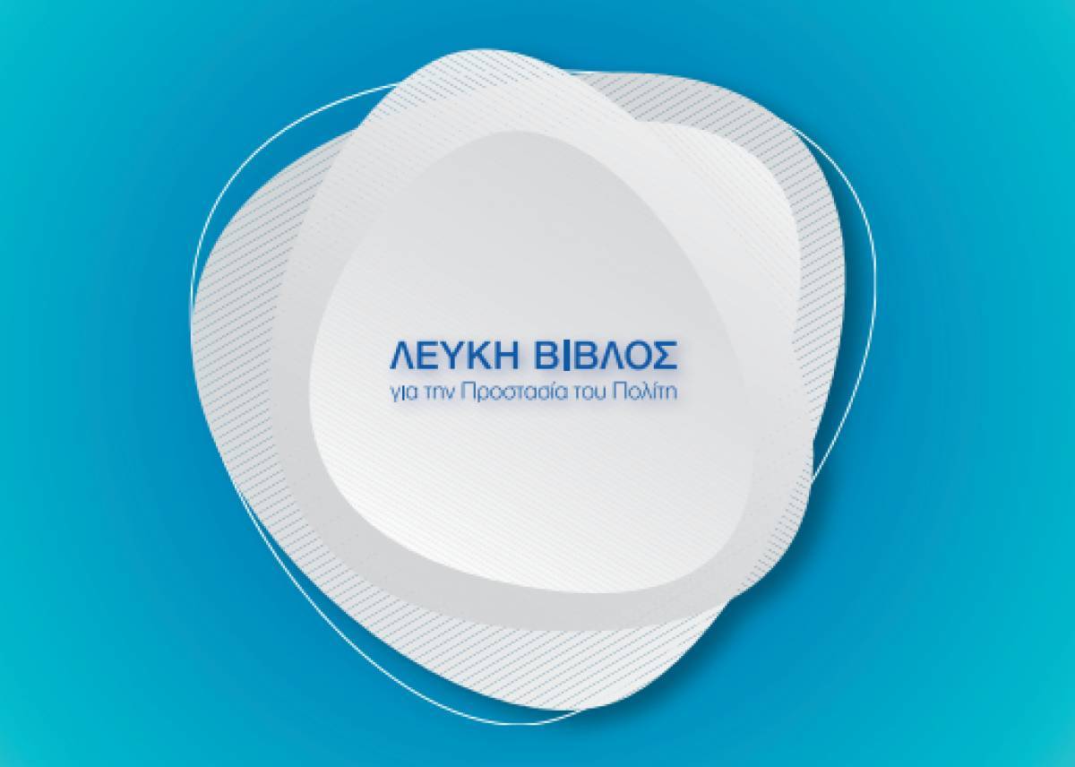 Χρυσοχοΐδης: Παρουσίασε «Λευκή Βίβλο» για την Προστασία του Πολίτη