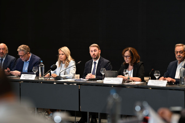 Ανδρουλάκης: Σχεδιάζουμε μία Ελλάδα ισχυρή -οικονομικά, γεωπολιτικά-, με κοινωνική δικαιοσύνη και ποιοτικούς θεσμούς