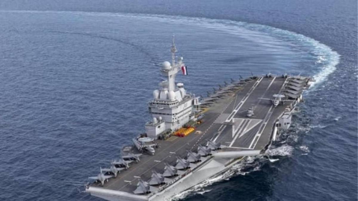 Στη Λεμεσό το γαλλικό αεροπλανοφόρο «Charles De Gaulle»