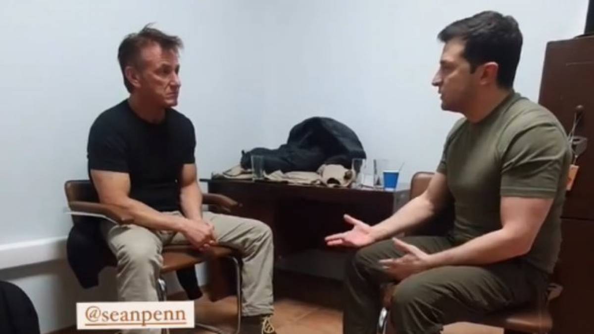 Στην Ουκρανία ο Σον Πεν για τα γυρίσματα ντοκιμαντέρ