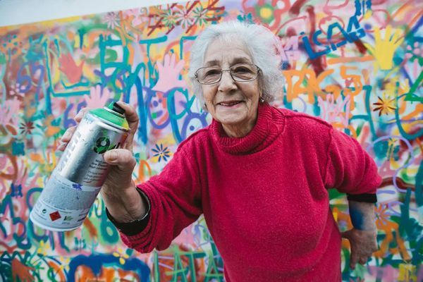 Street artists χωρίς ηλικία