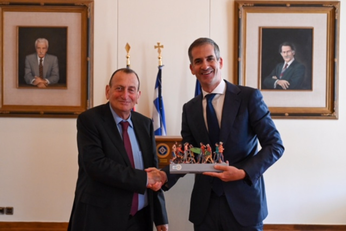 Συνάντηση Μπακογιάννη με τον δήμαρχο του Τελ Αβίβ Ron Huldai