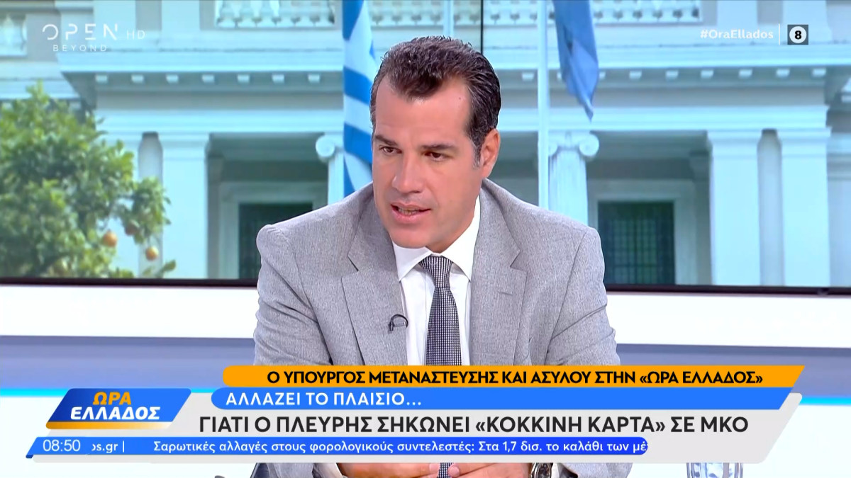 Πλεύρης: Οι ΜΚΟ δεν χαράσσουν πολιτική - Έλεγχοι σε όσες προωθούν ατζέντα ανοιχτών συνόρων