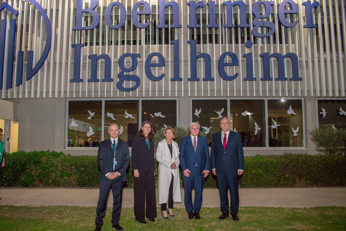Το εργοστάσιο της Boehringer Ingelheim στο Κορωπί επισκέφθηκε ο Σταϊνμάιερ