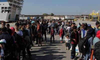 Σε Πειραιά και Ελευσίνα έφτασαν 849 μετανάστες και πρόσφυγες