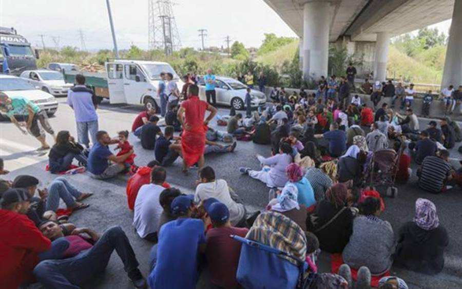 Στην κλειστή δομή της Μαλακάσας μεταφέρθηκαν 436 μετανάστες
