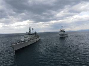 Δοκιμαστικός πλους της Φρεγάτας «Έλλη» στον Σαρωνικό