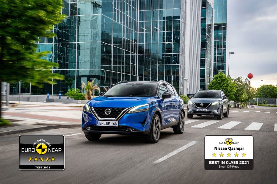 Το νέο Nissan Qashqai κορυφαίο στην κατηγορία του, στο Euro NCAP 2021