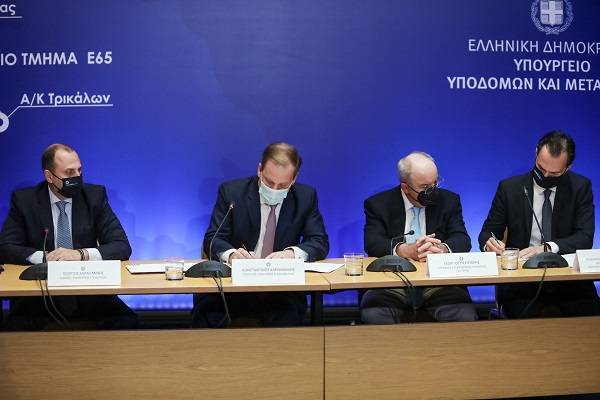 «Έπεσαν» οι υπογραφές για το βόρειο τμήμα του Ε65