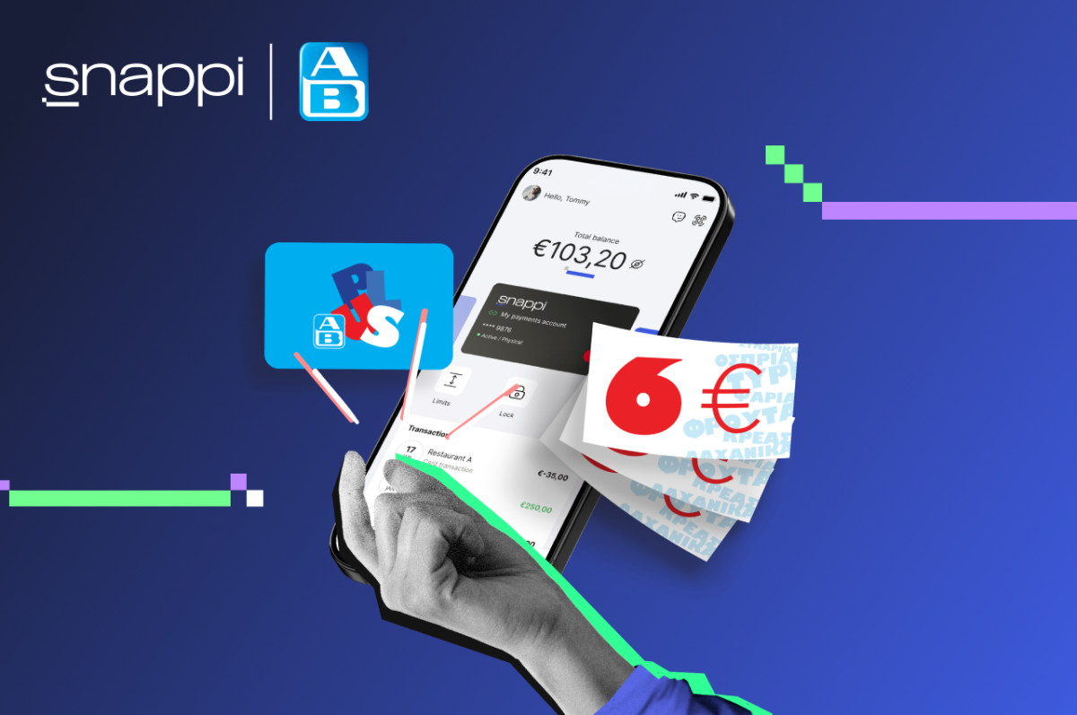 Συνεργασία Snappi – ΑΒ Βασιλόπουλος για πιο έξυπνες συναλλαγές και αγορές
