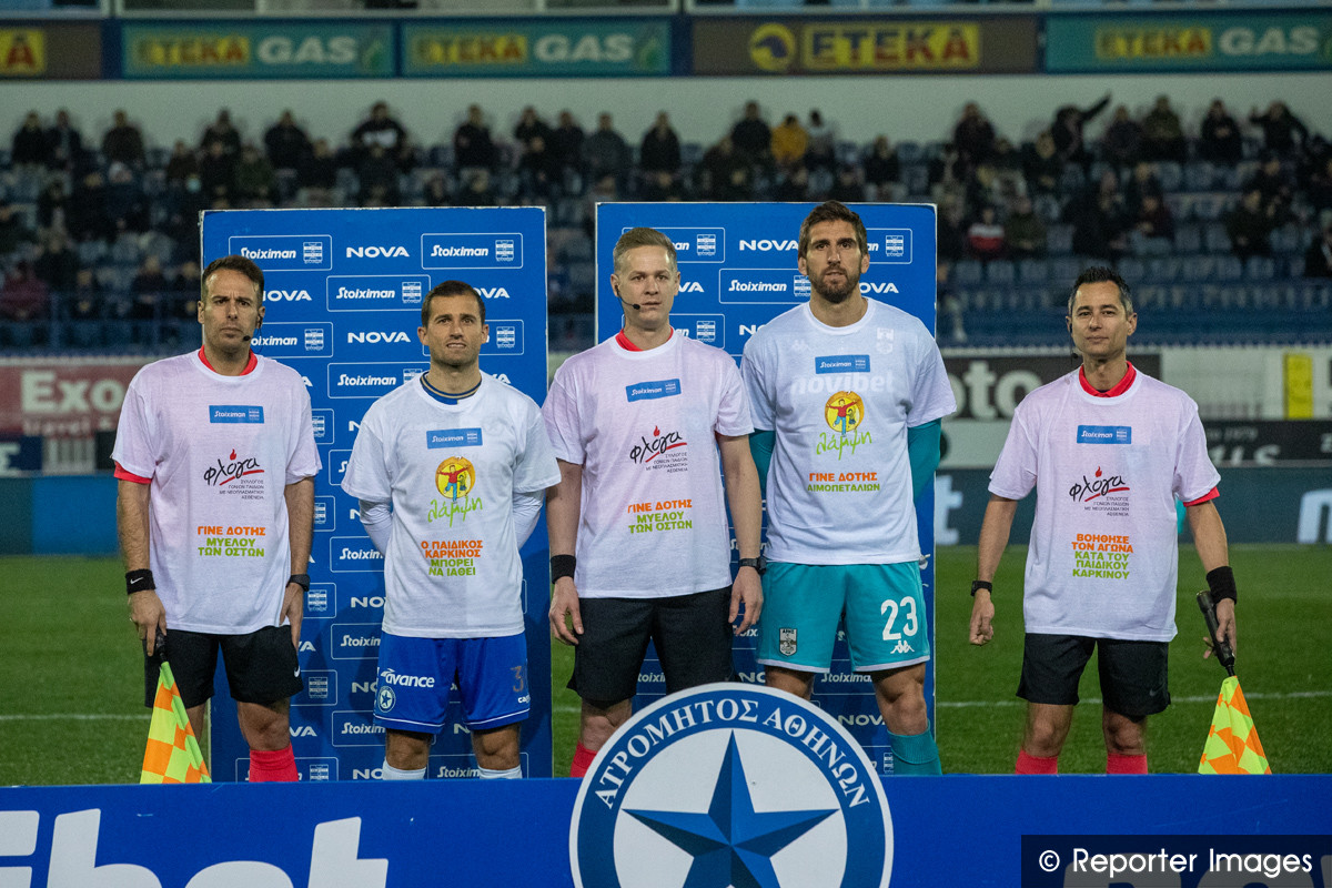 Δράση της Stoximan Superleague για τον καρκίνο της παιδικής ηλικίας