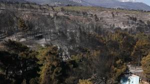 Πυρκαγιά στα Γεράνεια Όρη: Τρεις οικισμοί κινδυνεύουν με πλημμυρικά φαινόμενα