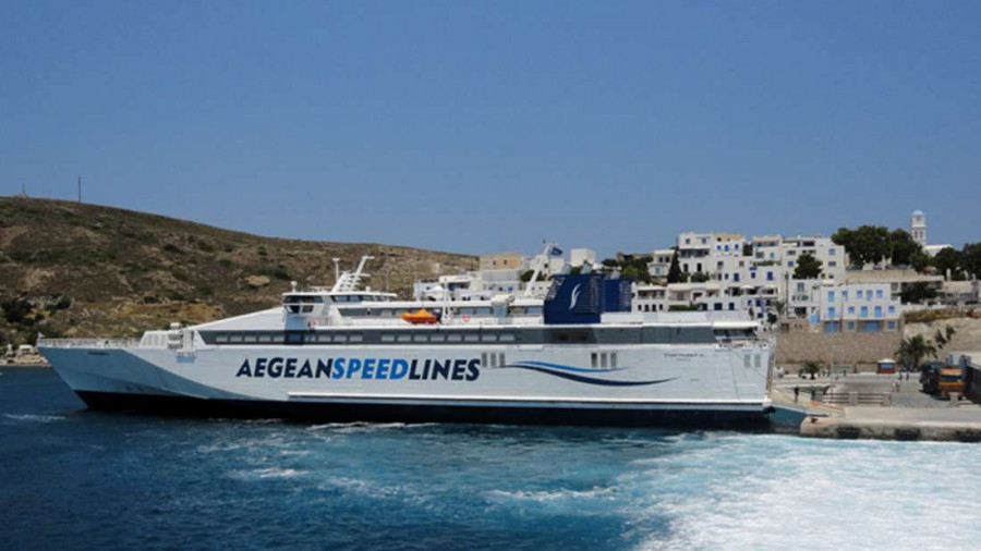 Aegean Speed Lines: Aνέστειλε το δρομολόγιο στις δυτικές Κυκλάδες