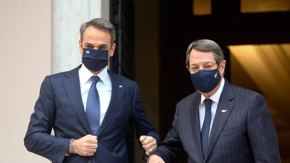 Κυπριακό: Κοινή γραμμή Μητσοτάκη- Αναστασιάδη ενόψει Γενεύης