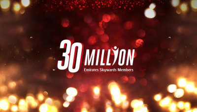 Emirates-Skywards: Συμπληρώνει 30 εκατ. μέλη και προσφέρει 1 εκατ. μίλια