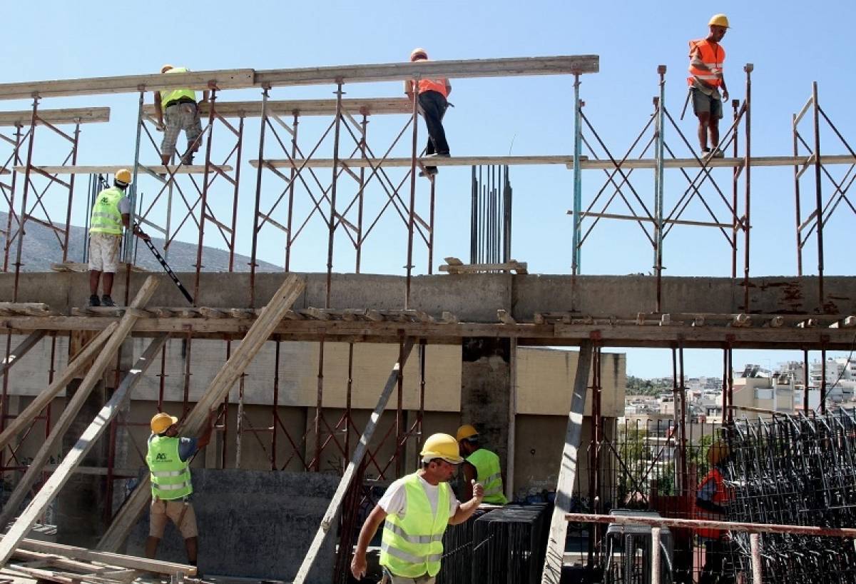 Υποχώρησε κατά 5,1% ο αριθμός των οικοδομικών αδειών το Φεβρουάριο