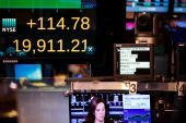 Απομακρύνεται από τις 20.000 μονάδες ο Dow Jones