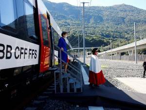 Εγκαίνια της σήραγγας που ενώνει βορρά και νότο μέσω Άλπεων