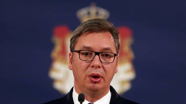 Βούτσιτς:Απειλή για την περιοχή κάθε ενέργεια εθνικής ενοποίησης των Αλβανών