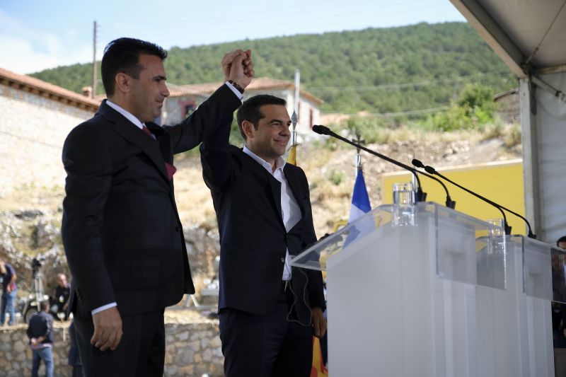 Τσίπρας: Ελλάδα και ΠΓΔΜ γράφουμε ένα τραγούδι χαράς στις Πρέσπες