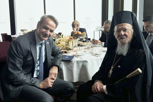 Τετ α τετ Μητσοτάκη-Βαρθολομαίου στην Ελβετία: Τι συζήτησαν