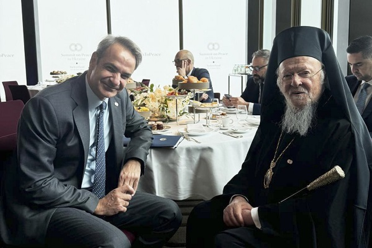 Τετ α τετ Μητσοτάκη-Βαρθολομαίου στην Ελβετία: Τι συζήτησαν