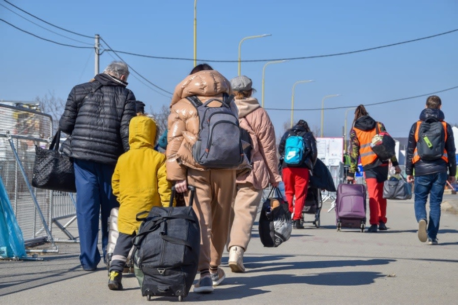 Σχεδόν 1 εκατ. Ουκρανοί πρόσφυγες στη Γερμανία το 2022