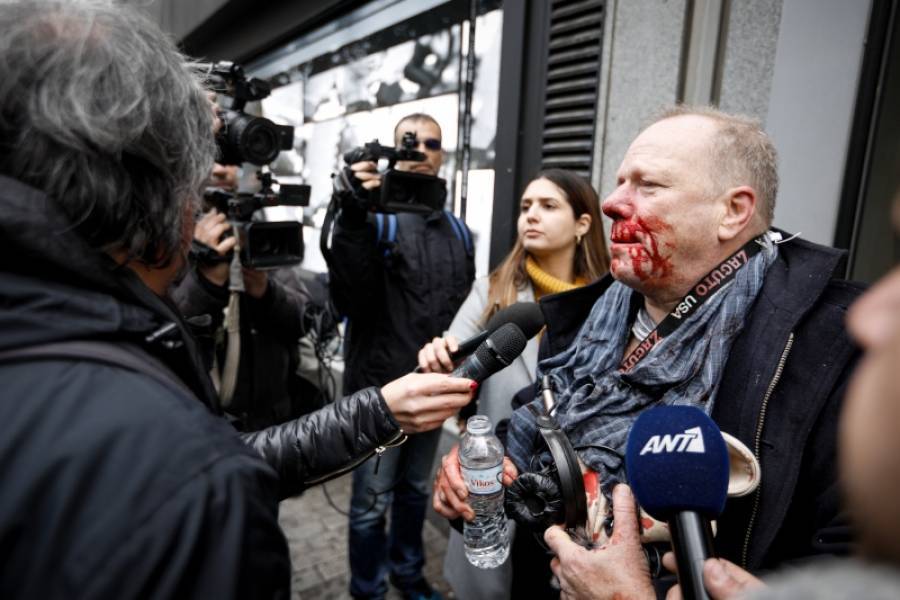 ΚΙΔΗΣΟ... με τα φρένα σπασμένα για τον ξυλοδαρμό του γερμανού φωτορεπόρτερ