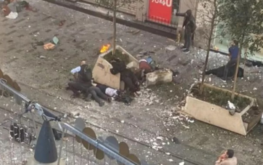 Ισχυρή έκρηξη στο κέντρο της Κωνσταντινούπολης-Τουλάχιστον 6 νεκροί, 53 τραυματίες