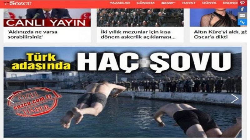 Προκλητικό τουρκικό δημοσίευμα «δίνει» την Ψέριμο στη... γείτονα!