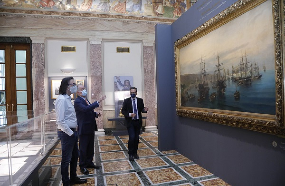 Το χρυσό μετάλλιο της Βουλής έλαβε ο Λεωνίδας Καβάκος