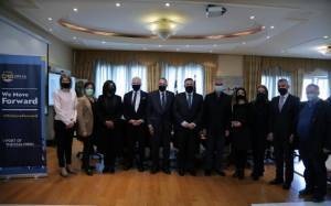 Επίσκεψη αντιπροσωπείας της Παγκόσμιας Διακοινοβουλευτικής Ένωσης Απόδημου Ελληνισμού στην ΟΛΘ