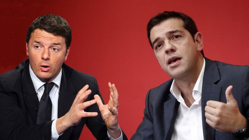 Συναισθηματικά... συγχαρητήρια Matteo Renzi στον Αλέξη Τσίπρα