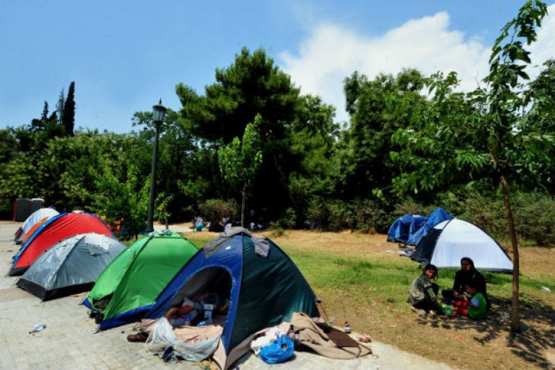 Την επόμενη εβδομάδα η μετεγκατάσταση των προσφύγων απ'το Πεδίον Άρεως