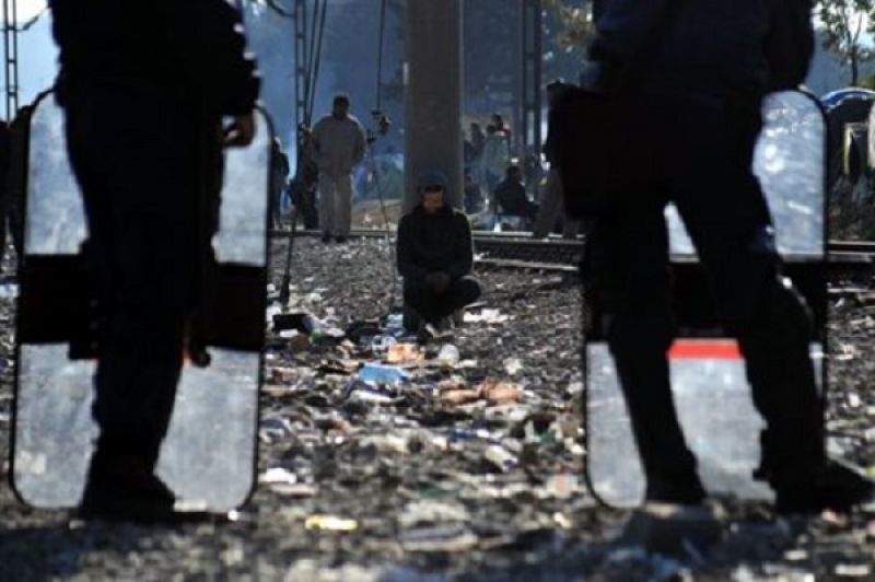 Ειδομένη:Ανοιξε η σιδηροδρομική γραμμή μετά επιχείρηση της ΕΛ.ΑΣ.
