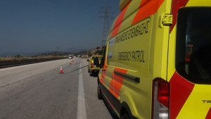 Θεσσαλονίκη: Σοβαρό εργατικό ατύχημα στην Εγνατία με έναν τραυματία