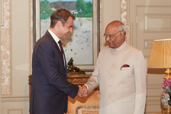 Τι συζήτησε ο Μητσοτάκης με τον Ινδό Πρόεδρο