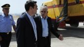 Τσίπρας-Τόσκας: Σε διαρκή επικοινωνία για τις πυρκαγιές