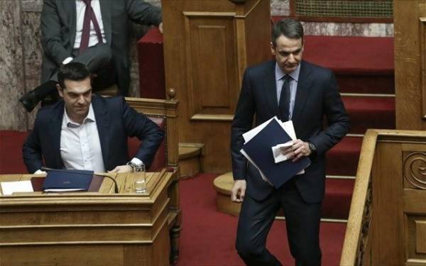 Διαξιφισμοί Τσίπρα-Μητσοτάκη στη Βουλή για τη Συνταγματική Αναθεώρηση