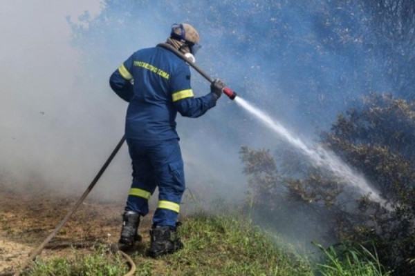 Φωτιά στον Άγιο Βασίλειο Βοιωτίας: Ήχησε το 112 – Σηκώθηκαν εναέρια μέσα