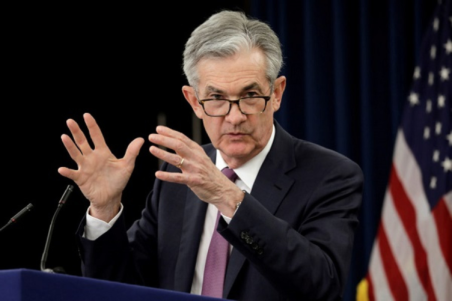 Πάουελ (Fed): Αύξηση επιτοκίων μέχρι να μειωθεί ο πληθωρισμός