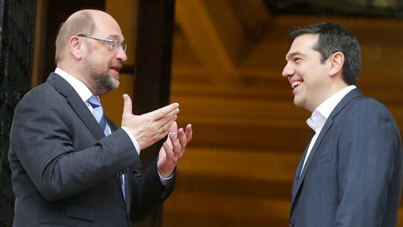 Σουλτς σε Τσίπρα:"Αποδέξου ότι οι άνθρωποι θέλουν να σας βοηθήσουν"