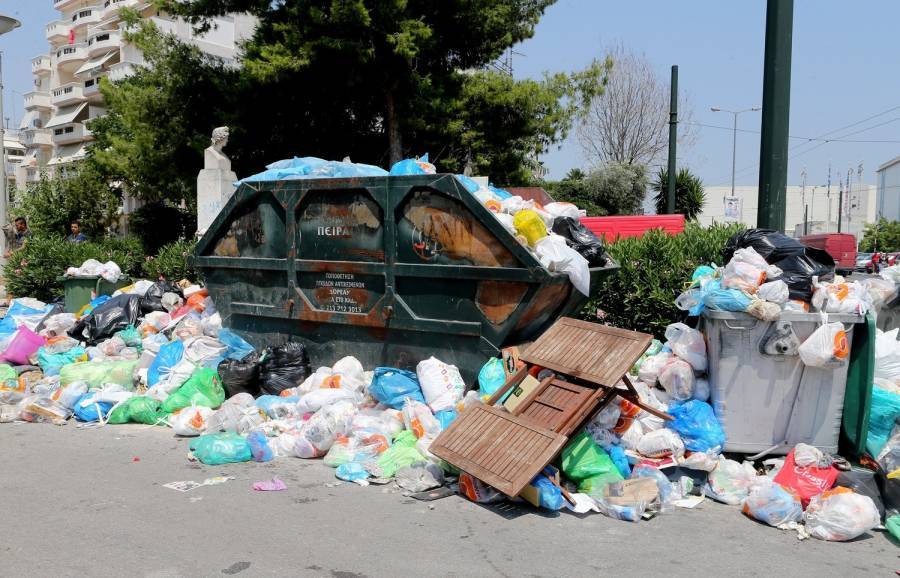 Πεντακόσιοι τόνοι απορριμμάτων στους δρόμους της Θεσσαλονίκης