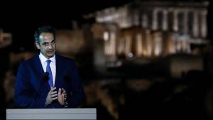 Μητσοτάκης: Το φως του 21ου αιώνα αγκαλιάζει την Ακρόπολη