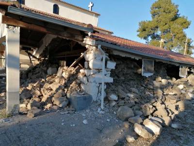 Τι ζημιές καταγράφηκαν απ&#039;το σεισμό στην περιοχή της Ελασσόνας (photos)