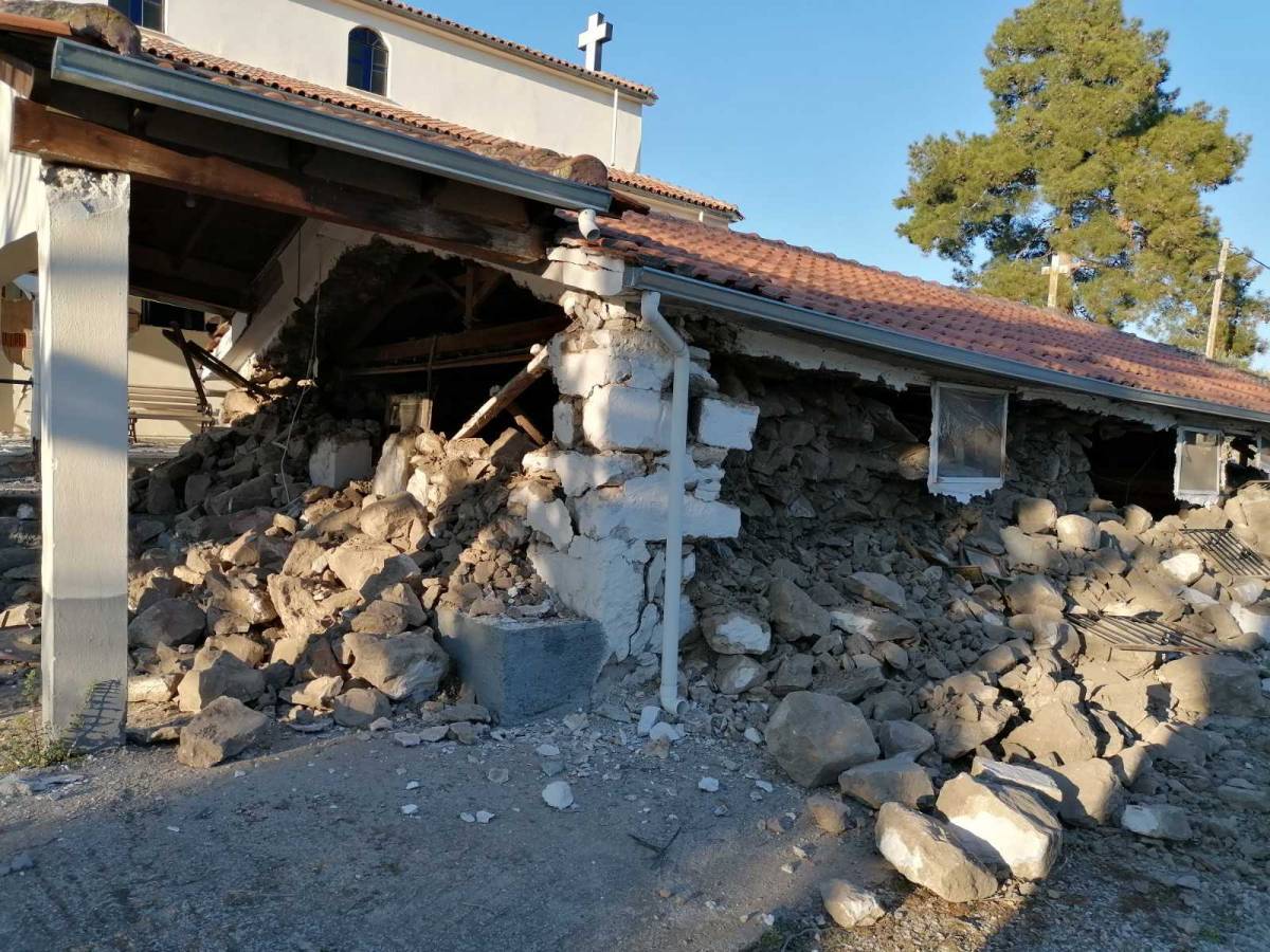Τι ζημιές καταγράφηκαν απ'το σεισμό στην περιοχή της Ελασσόνας (photos)