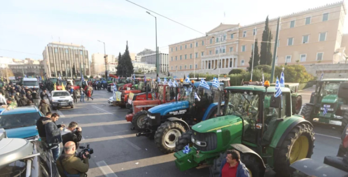 Οι αγρότες στους δρόμους για τον ΟΠΕΚΕΠΕ και την ευλογιά: Μεγάλη διαδήλωση στην Αθήνα